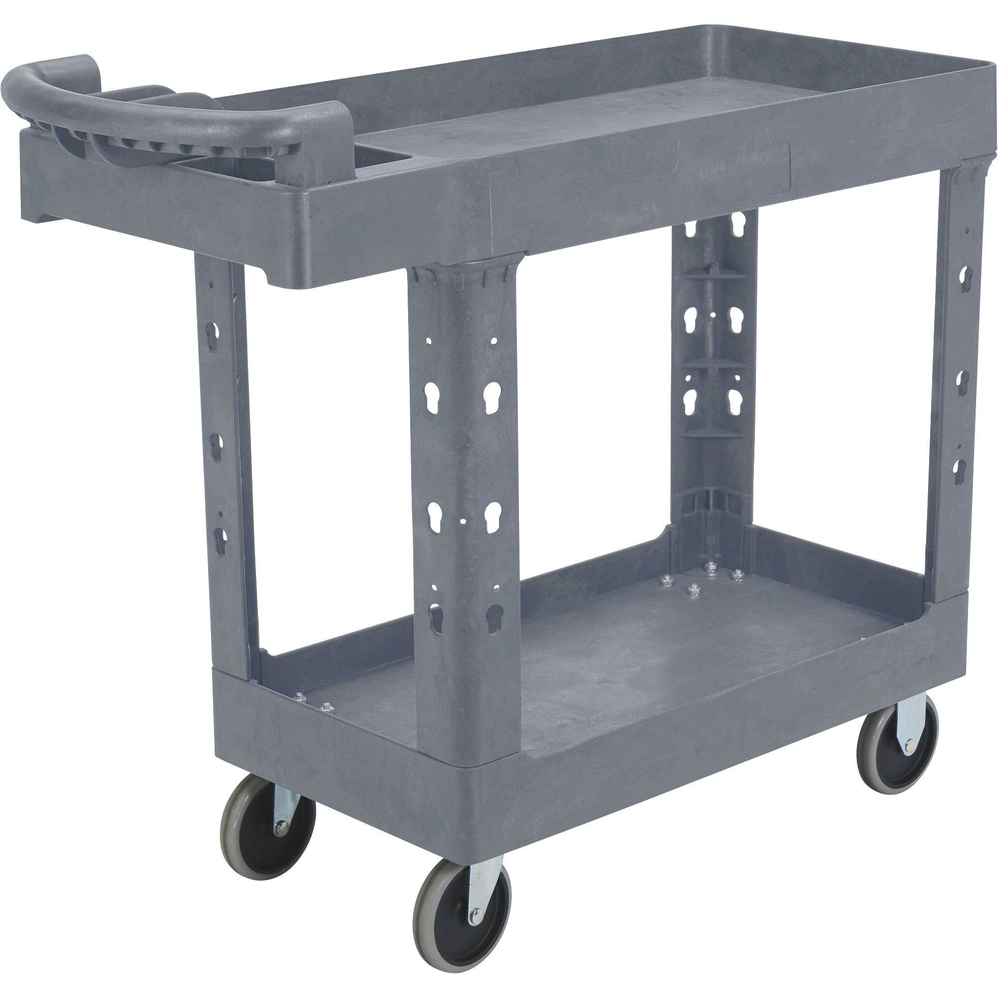 Strongway 500-Lb. Utility Cart with Ergonomic Handle, 40 3/8in.D x 17 5/16in.W x 34 5/8in.H